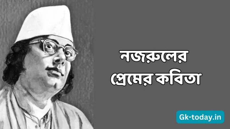 নজরুলের প্রেমের কবিতা | Nazrul Premer Kobita